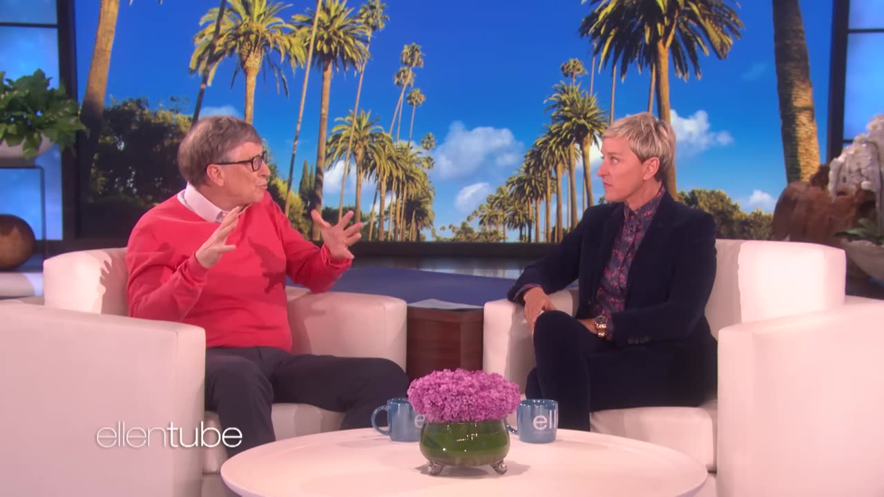 Bill Gates Chats with Ellen for the First Time