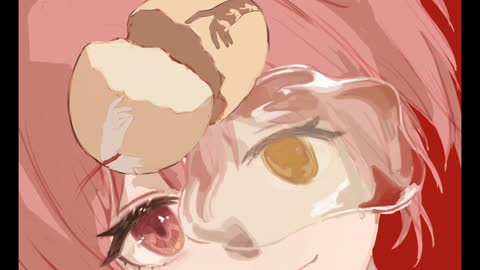 Theme: Birth. The fifth part of the whole painting process.