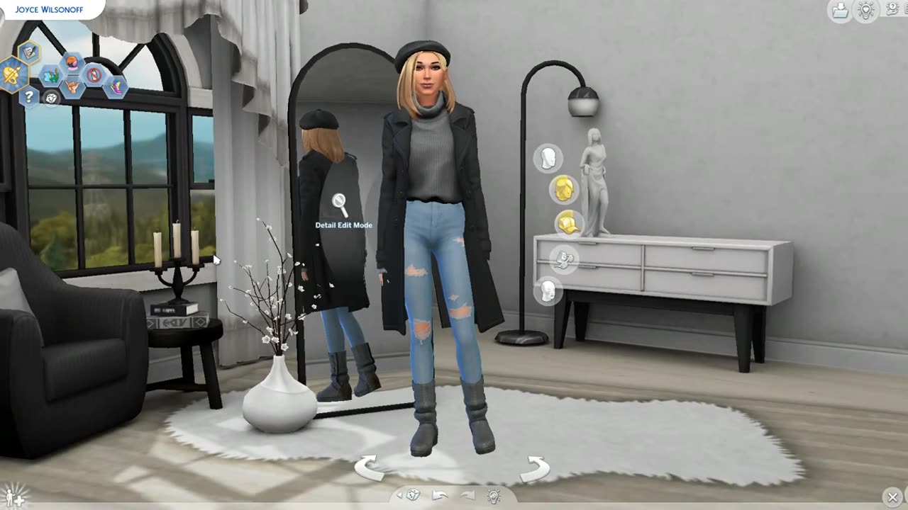 The Sims 4 CAS Create A Sim A Day