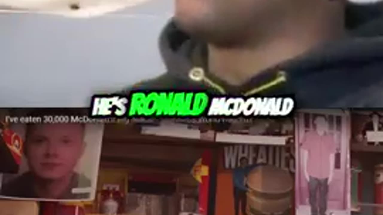 His Last Name Is Donald And Eats a Big Mac Every Day #comedy #reaction #commentary