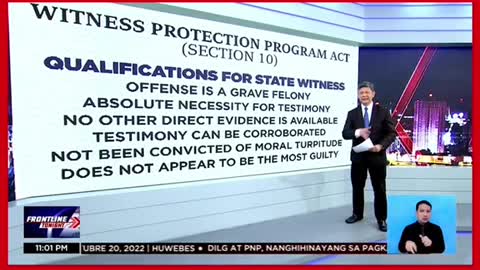 NEWS ExplainED:Proseso at benepisyosailalim ng Witness ProtectionProgram
