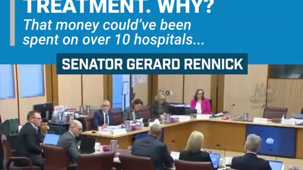 Senator Rennick: “Why did we Buy TWEVLE Vaccines Per Person when You’re Saying TWO is Enough?”