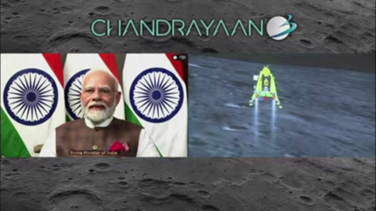 India 🇮🇳 in moon