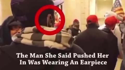 Previously Censored video re-emerges of MAN WITH EAR PIECE