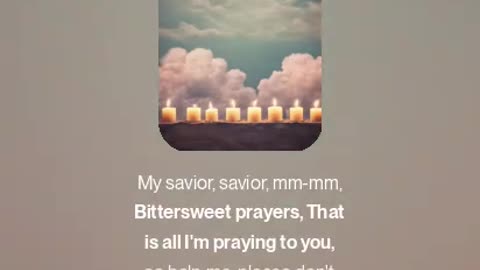 I Always Pray To You