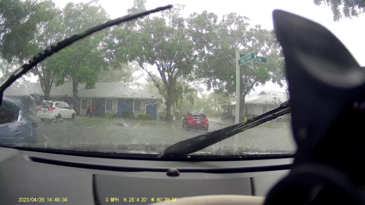 Hail Storm Dash Cam (2023-04-26)