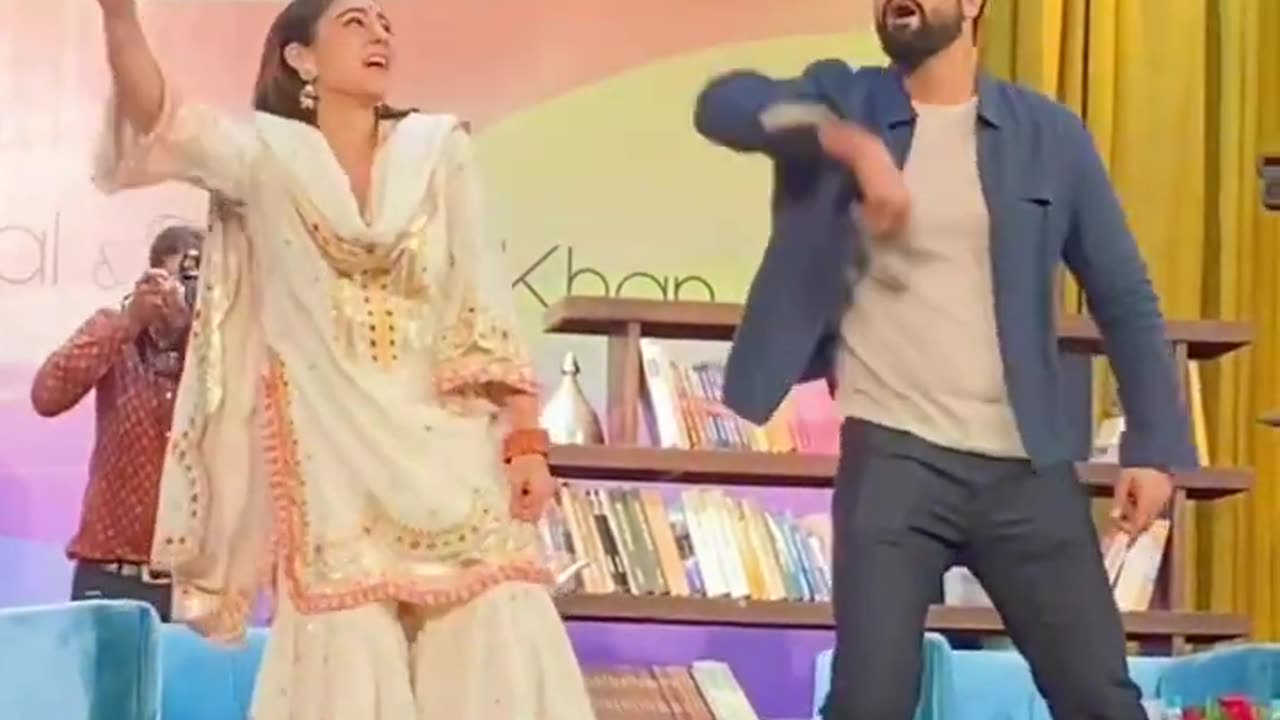 Bollywood dance: Vicky kaushal and sara ali khan