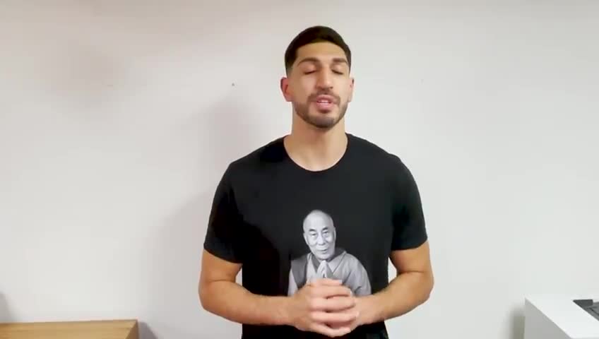 NBA Star Enes Kanter Speaks Out Against China