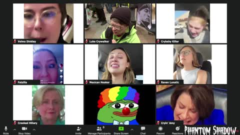 Pepe Invades a Zoom Meeting