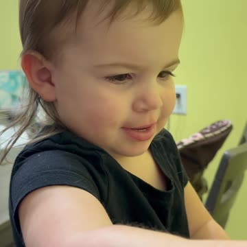 This child will give me a heart attack one day!