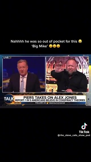 BIG MIKE 🧔🏾‍♀️🎙️🎤Michelle Obama - brilliant RedPilling via white hat 🤣 swapped out Piers Morgan