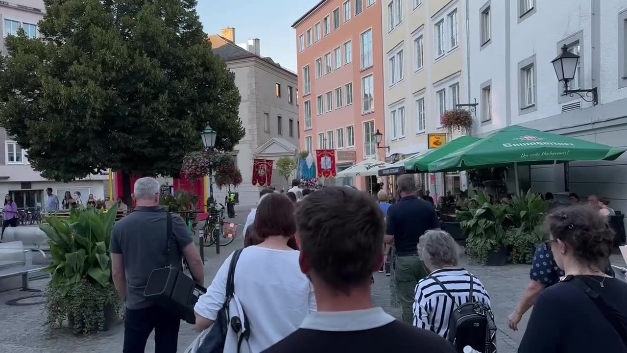 Holy Merry procession austria