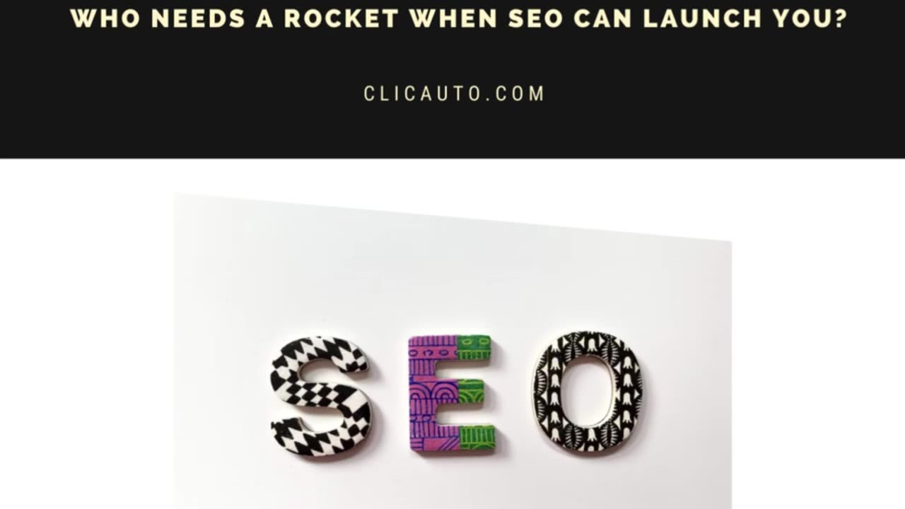 🚀 WHO NEEDS A ROCKET WHEN SEO CAN LAUNCH YOU? 🚀