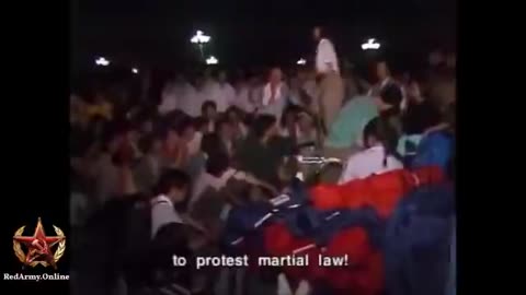 Tiananmen Square - Chai Ling hoping to cause bloodshed