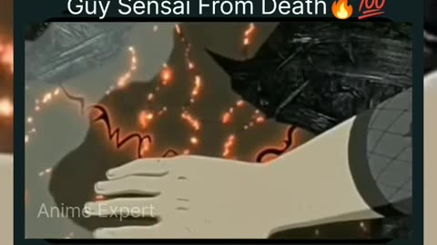 Naruto saves Guy Sensei from death ☠️