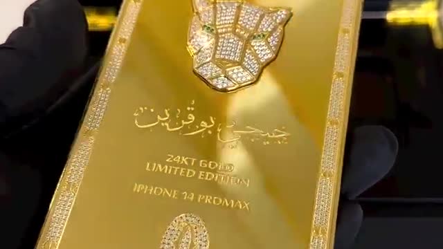Iphone 14 Pro Max 24 KT Gold 🔥🔥