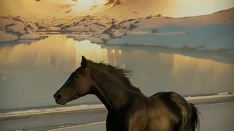 running horse hd video