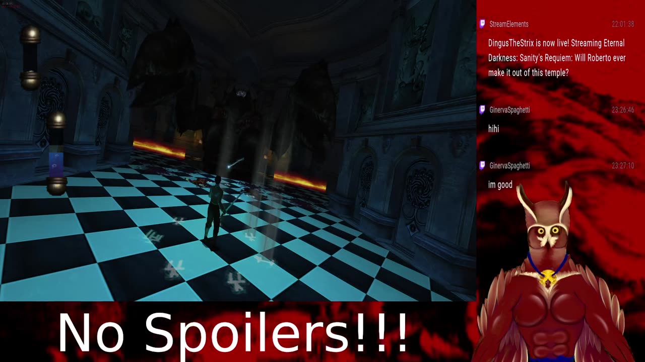 Will Roberto ever make it out of this temple?