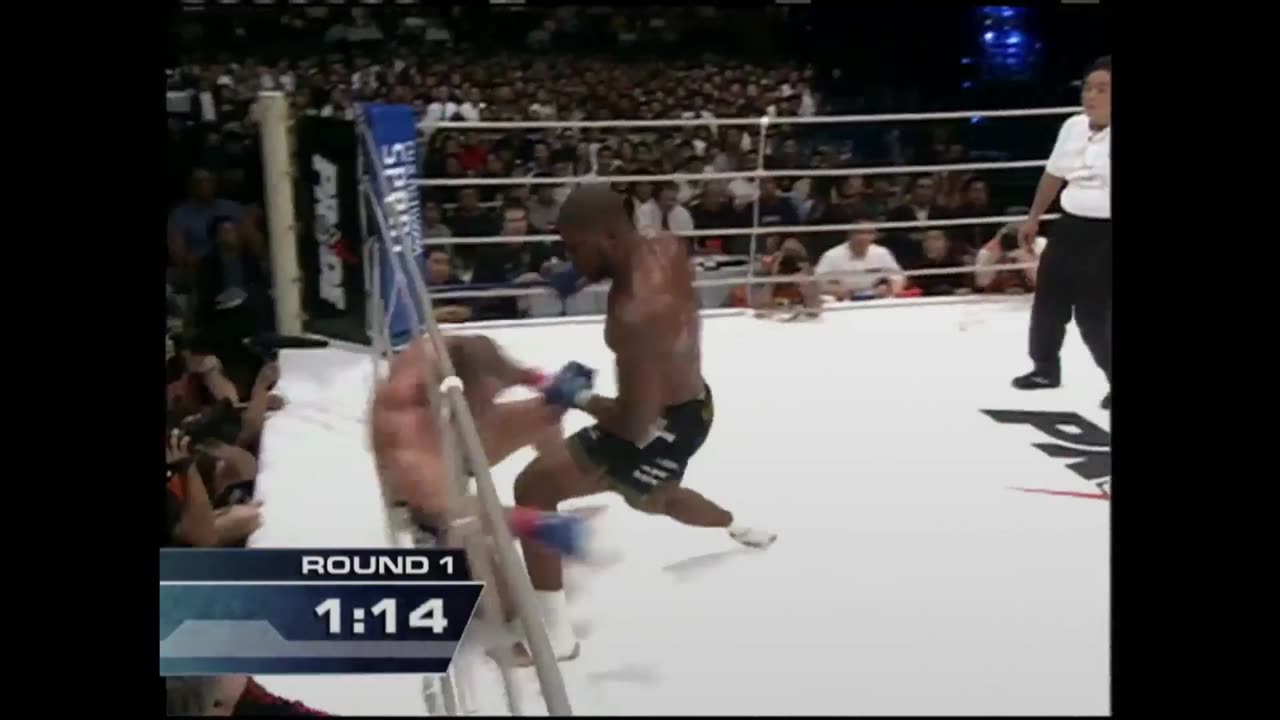 Wanderlei Silva vs Rampage Jackson 2 PRIDE 28 : High Octane