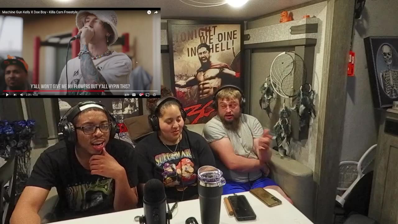 Machine Gun Kelly x Doe Boy - Killa Cam Freestyle [REACTION]