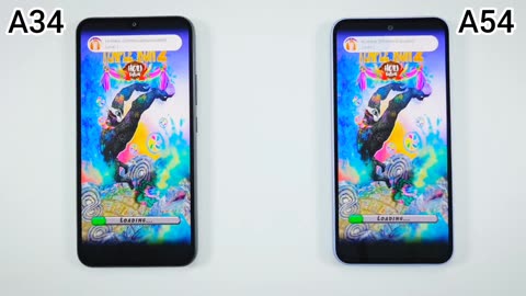 GALAXY A54 vs GALAXY A34 : SPEED TEST