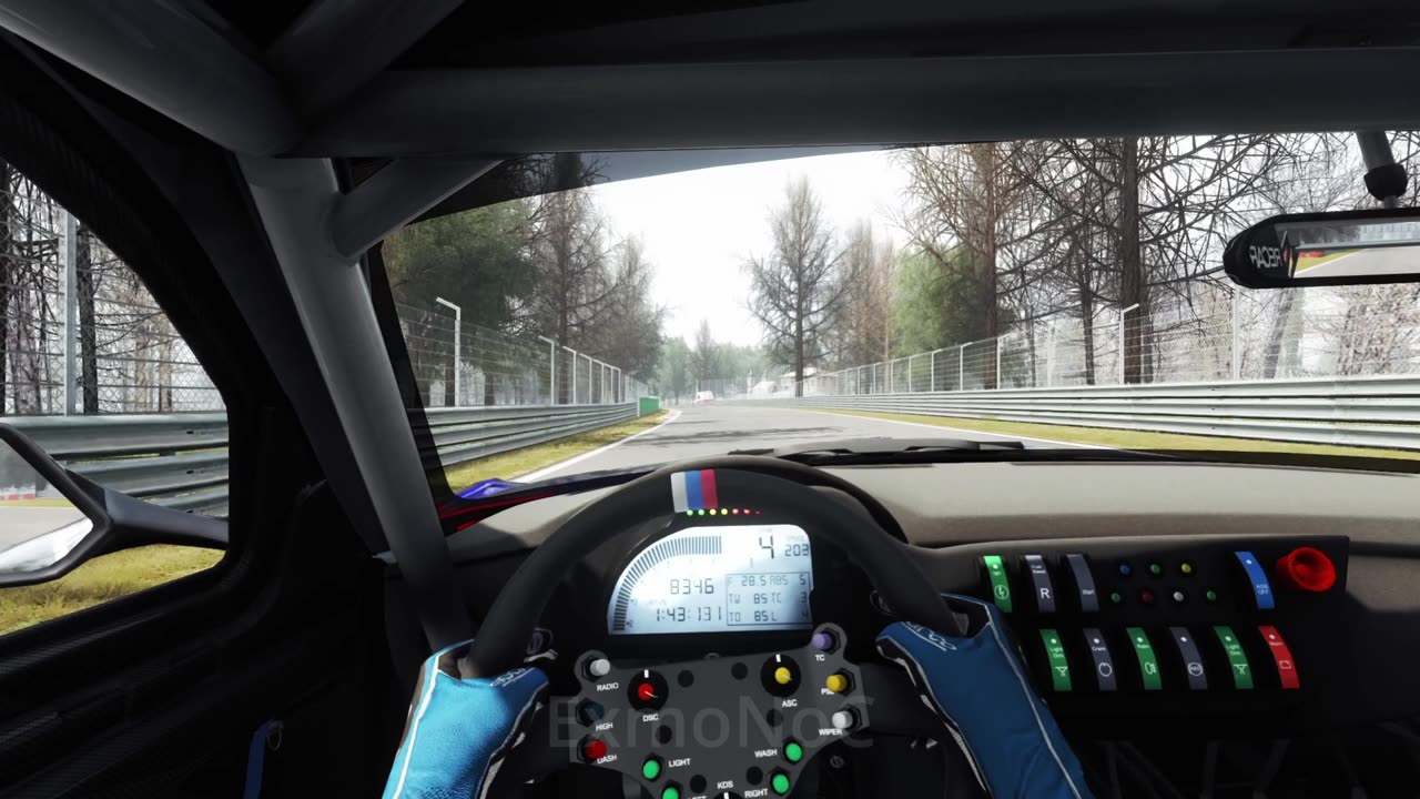 POV | BMW Z4 GT3 Realistic Sounding at Monza Circuit | Assetto Corsa