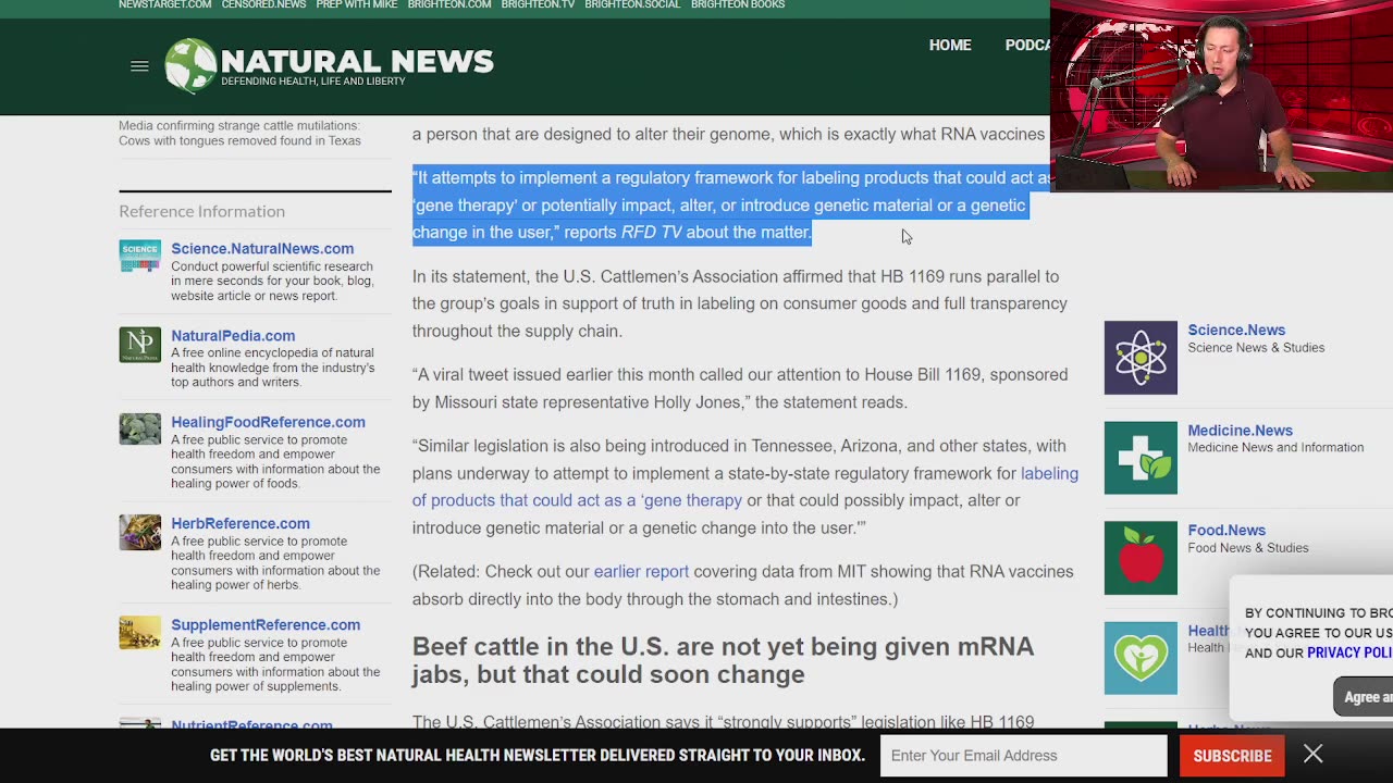 MRNA FOOD TASK FORCE! - Our Food Is Their Target! - The FIGHT Begins NOW!