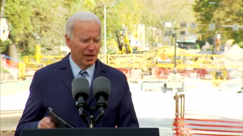 Biden delivers remarks on infrastructure in Pennsylvania