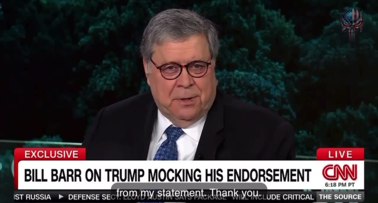 🤣 Bill Barr Reacts To President Trump’s Hilarious Post On Truth Social ...