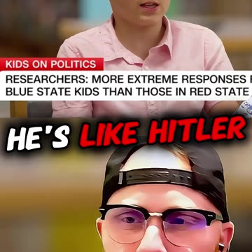 WOW! DEMOCRAT kid calls TRUMP ... HITLER
