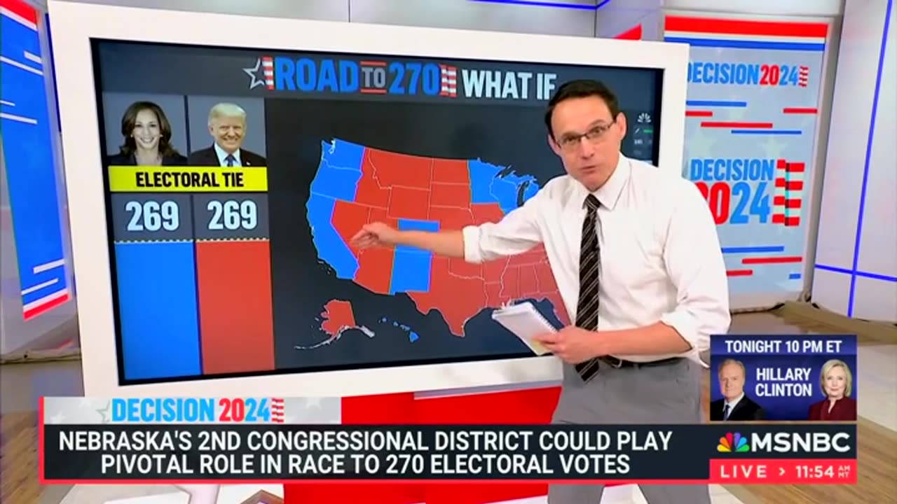 MSNBC's Steve Kornacki Breaks Down How One Congressional District Could Decide Election