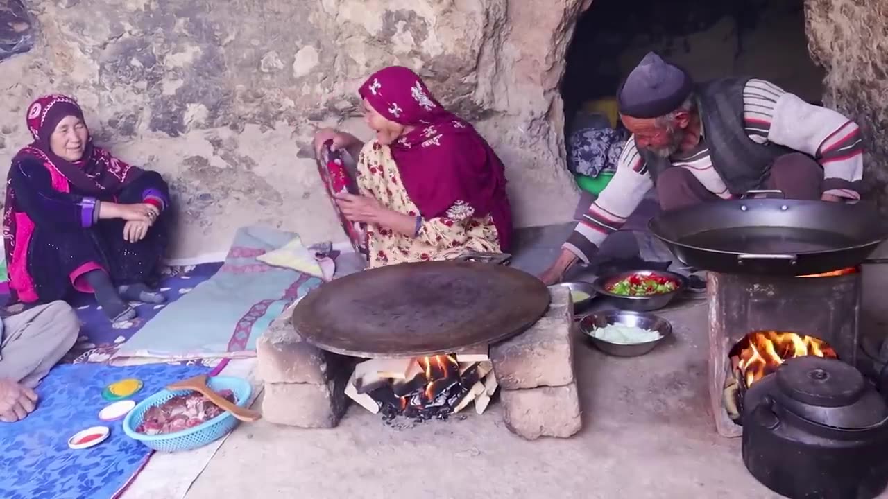 Joy in Every Bite | Village Life Cooking with Old Lovers and Guests