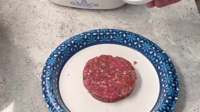 Hamburger Steak.