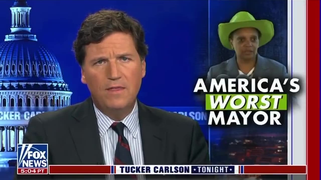 Tucker Credits The Qanon Army For Lori Lightfoot’s Election Loss