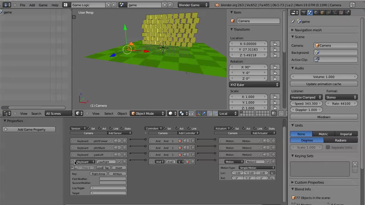 19 Advanced Game Engine Logic with Cannon Game Project and Live Fisheye Rendering