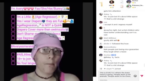 Veteran identifies as female fairy and wears diapers