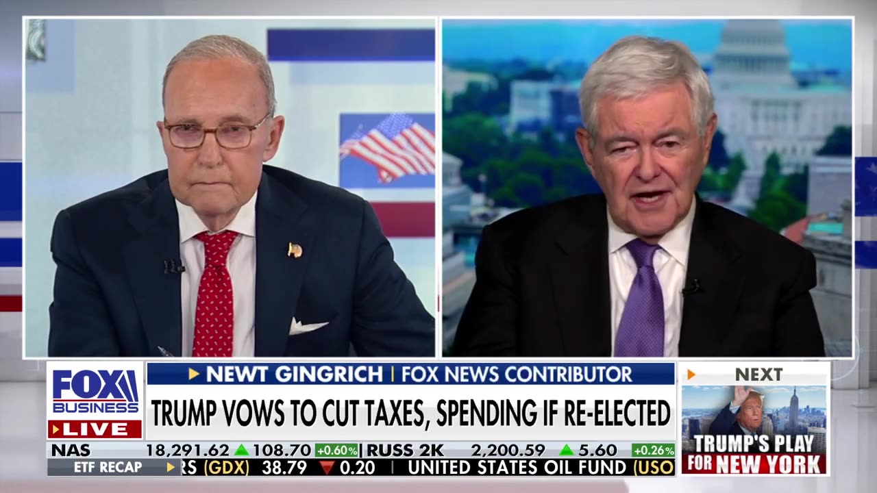 Newt Gingrich calls out the 'propaganda media'