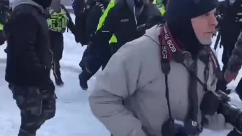 Ottawa looks like a war zone today