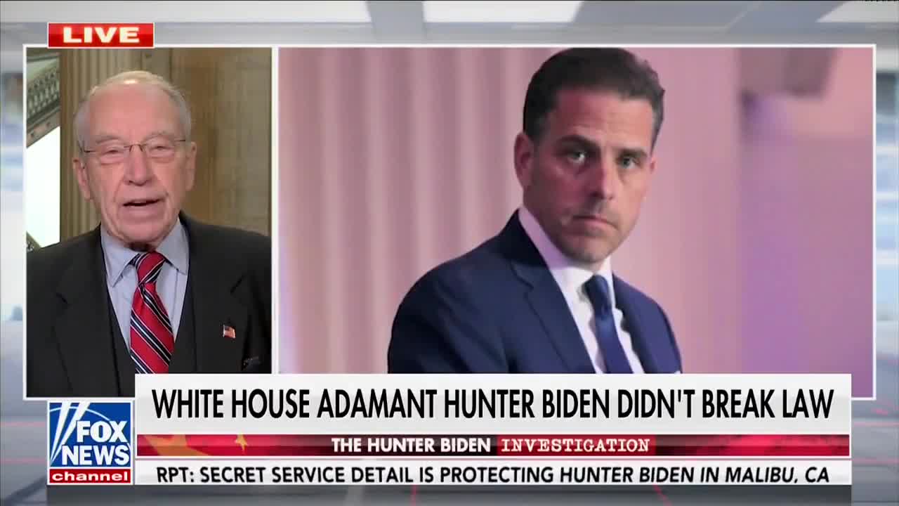 Chuck Grassley says NEW BOMBSHELL Hunter Biden laptop revelations coming THIS WEEK