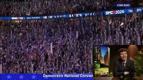 Joe Biden cries and wipes his nose at the DNC.