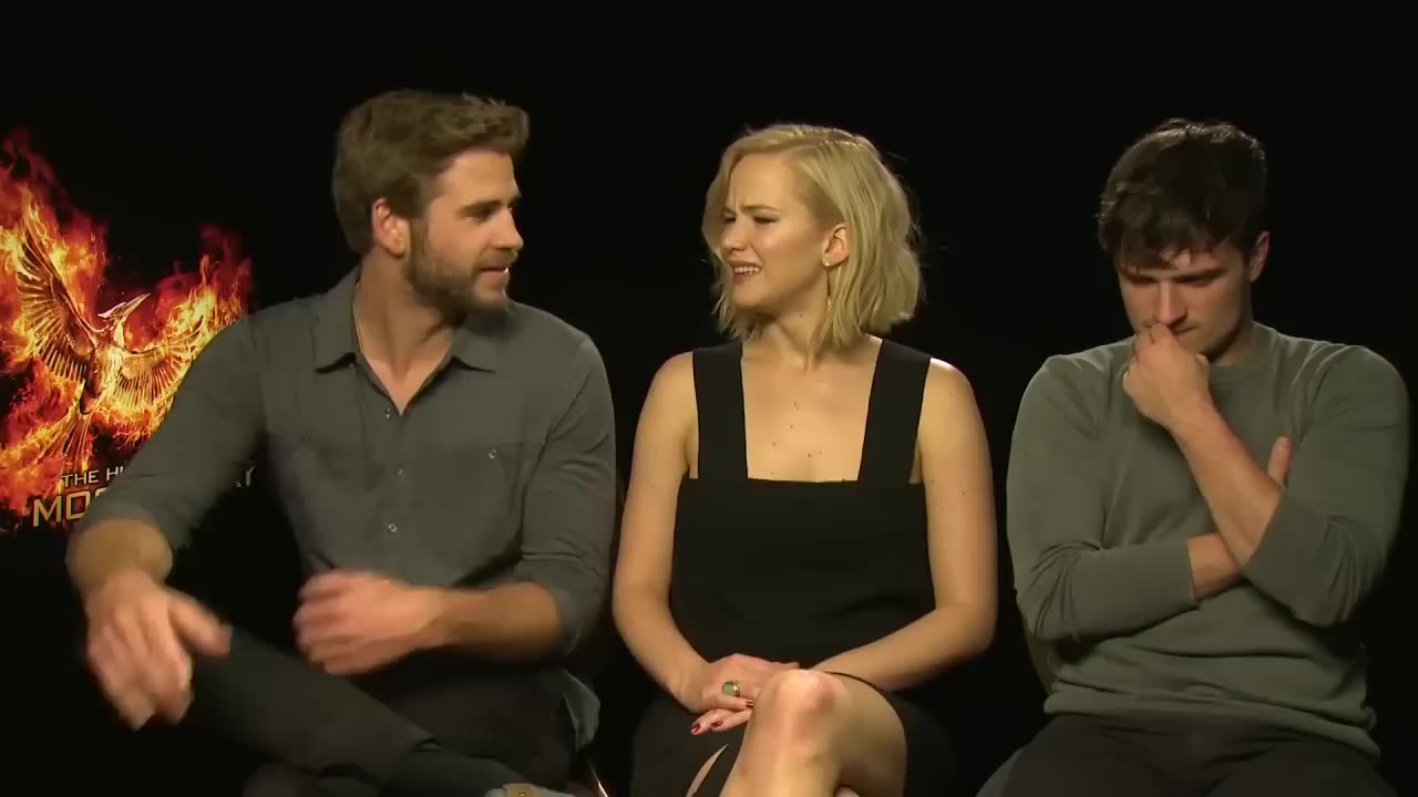 Jennifer Lawrence says Hunger Games co-stars "didn't make me horny"