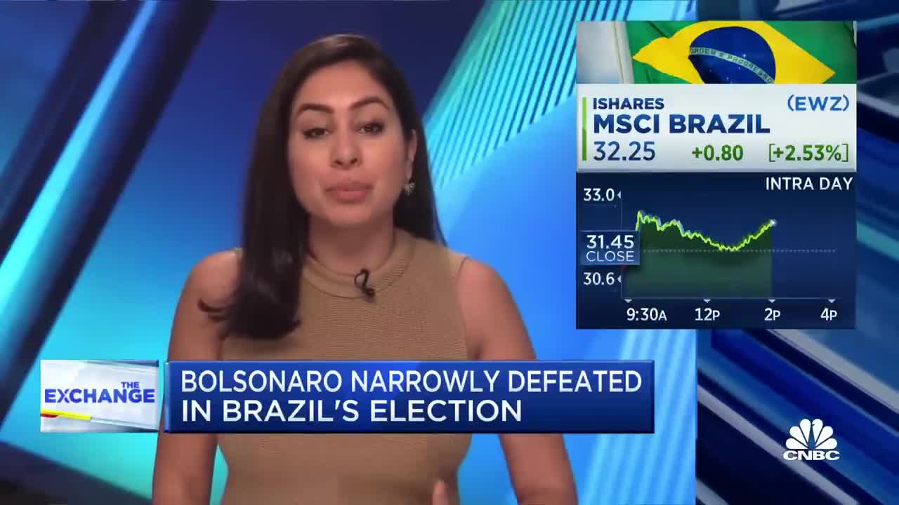 Lula narrowly defeats Bolsonaro in Brazilian presidential election