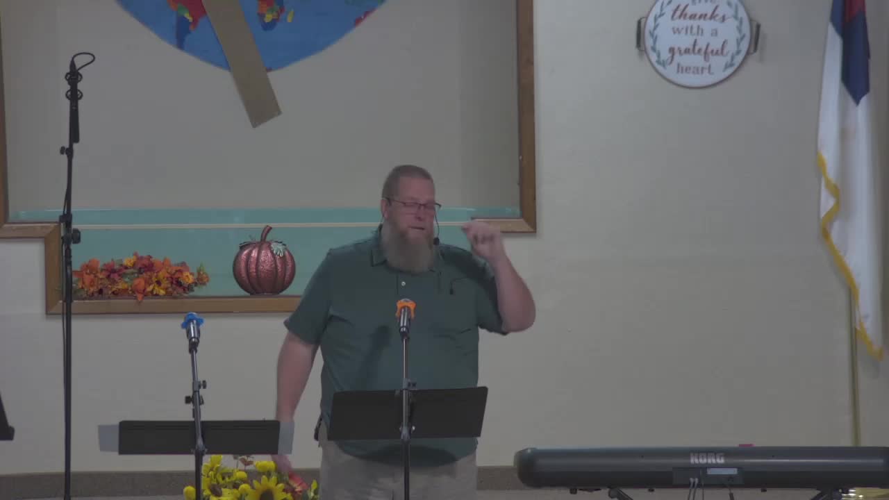 Moose Creek Baptist Church Pastor John’s Greeting 10-16-2022