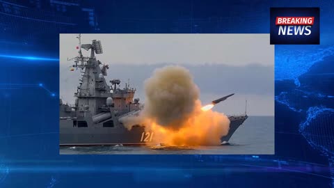 Precision-guided missile attack on Ukraine from Russia's Black Sea Fleet