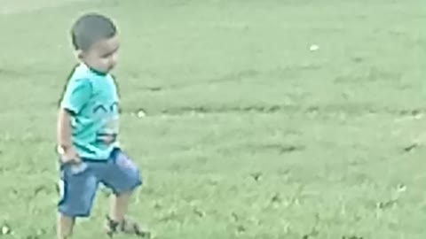 Kid running