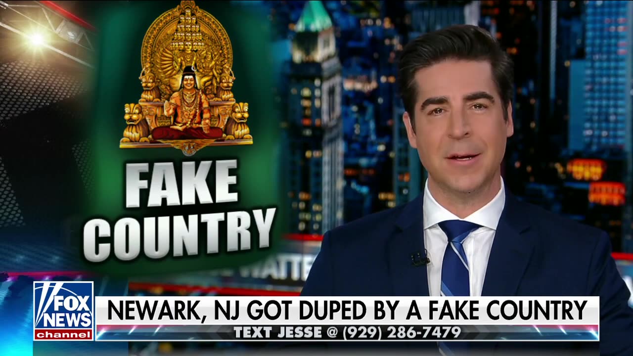 Jesse Watters- Newark just got scammed