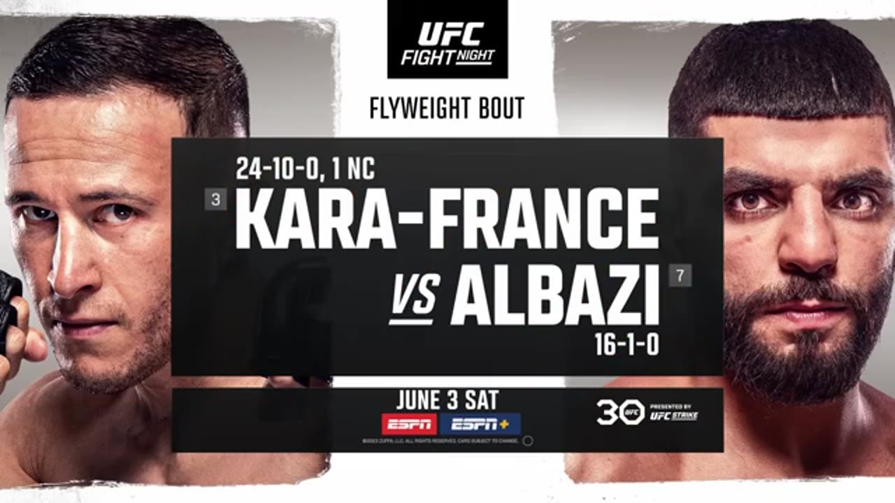 Kia_kara _France VS _Cody_Garbrandt