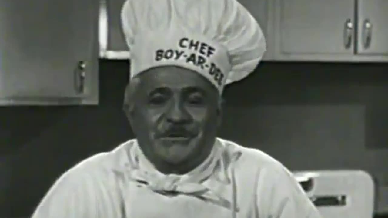 1953 & 1955 CHEF BOYARDEE TV COMMERCIALS