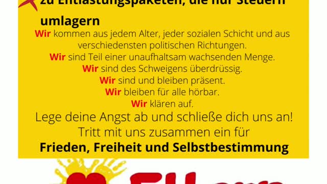 Es gibt viele Gründe um auf die Strasse zu gehen