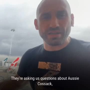 Australian Federal Police interrogate Russian passenger leaving Sydney International Airport